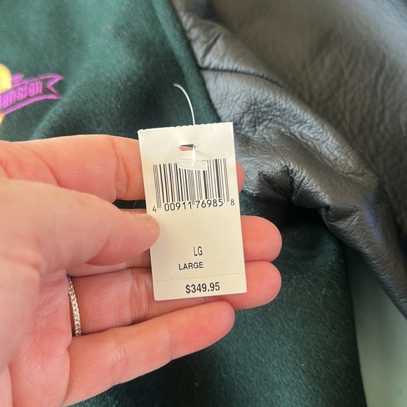 NWT RARE LE 50th anniversary Haunted Mansion Varsity Jacket size unisex Large - Picture 5 of 10